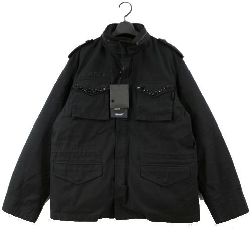 UNDERCOVER アンダーカバー 23AW ライナーダウン付き ミリタリージャケット 3 ブラック -  ブランド古着買取・販売unstitchオンラインショップ