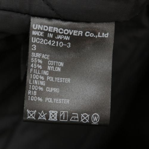 UNDERCOVER アンダーカバー 23AW サテンスタジャン U KEEP THE SUN BRAIN 3 ブラック -  ブランド古着買取・販売unstitchオンラインショップ