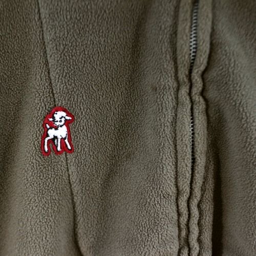 the Shepherd UNDERCOVER ザシェパード アンダーカバー 17AW パッカリングブルゾン フリース 2 カーキ -  ブランド古着買取・販売unstitchオンラインショップ