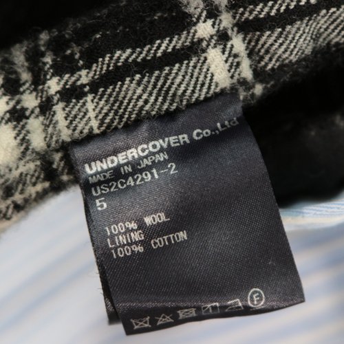 the Shepherd UNDERCOVER ザシェパード アンダーカバー 23AW 縮絨ウールブルゾン ジャケット 5 ブラック -  ブランド古着買取・販売unstitchオンラインショップ