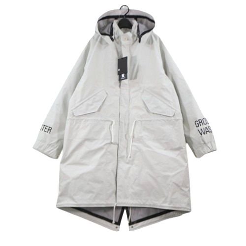 UNDERCOVER アンダーカバー 23AW GROSSES WASSER CLUSTER クラスター モッズコート 3 ホワイト -  ブランド古着買取・販売unstitchオンラインショップ