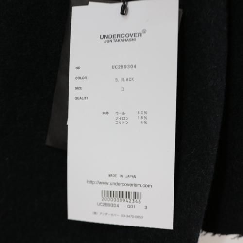 UNDERCOVER アンダーカバー 22AW ウール チェスターコート 3 UNDERCOVER アンダーカバー 22AW ウール チェスターコート 3