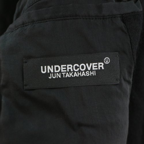 UNDERCOVER アンダーカバー 22AW 縮絨 ステンカラーコート 2 ブラック - ブランド古着買取・販売unstitchオンラインショップ