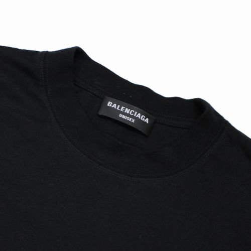 BALENCIAGA バレンシアガ 21AW Slime Graphic Logo スライムグラフィックロゴ Tシャツ XS ブラック -  ブランド古着買取・販売unstitchオンラインショップ