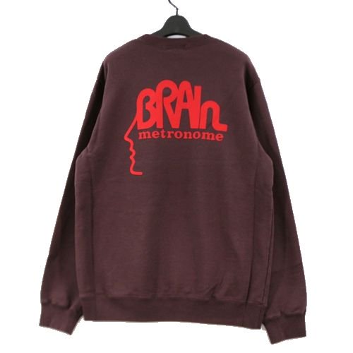 UNDERCOVER アンダーカバー 23AW Brain Records スウェット 5 ブラウン -  ブランド古着買取・販売unstitchオンラインショップ