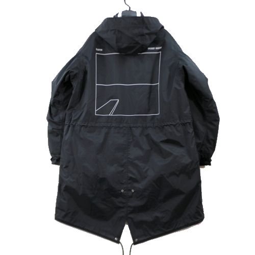 UNDERCOVER アンダーカバー 23AW GROSSES WASSER CLUSTER クラスター モッズコート 2 ブラック -  ブランド古着買取・販売unstitchオンラインショップ