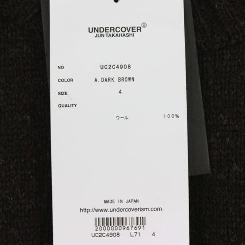 UNDERCOVER アンダーカバー 23AW 袖ZIPクルーネックニット 4 UNDERCOVER アンダーカバー 23AW 袖ZIPクルーネックニット 4