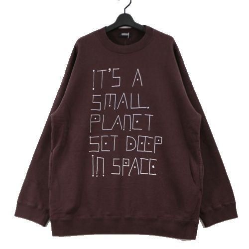 低価格で大人気の アンダーカバー UNDERCOVER 23AW PLANET SMALL A IT'S BIGSWEAT トップス