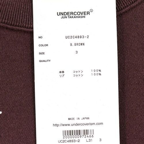 UNDERCOVER アンダーカバー 23AW BIGSWEAT IT'S A SMALL PLANET
