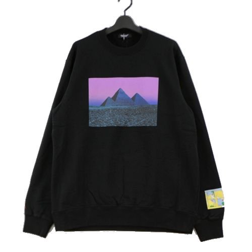 UNDERCOVER アンダーカバー 23SS SWEAT PF TDSOTM Pylamid/Prism スウェット ピンクフロイド 4 ブラック  - ブランド古着買取・販売unstitchオンラインショップ