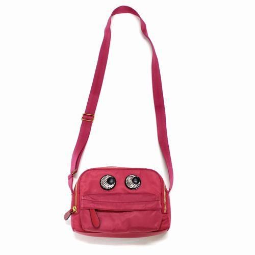 ANNA HINDMARCH ピンク クリスタルアイズ　アニヤハインドマーチ ANYA HIND MARCH アニヤ ハイン ドマーチ 20SS スネーク