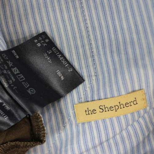 the Shepherd UNDERCOVER シェパード アンダーカバー 21SS パッカリングイージーPT パンツ 3 ブラウン -  ブランド古着買取・販売unstitchオンラインショップ