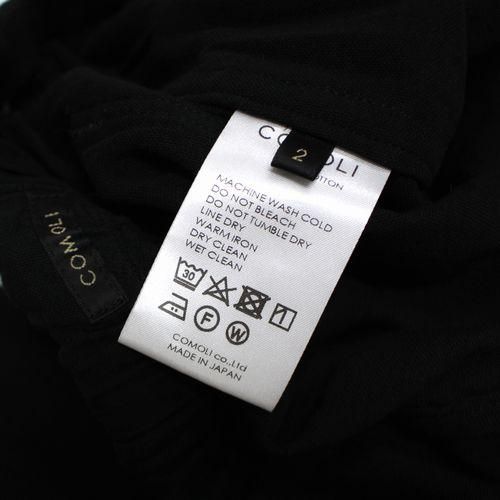 COMOLI コモリ 23SS 空紡オックス ドローストリングパンツ 2