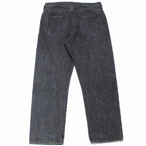 A.PRESSE アプレッセ 22AW Washed Denim Pants デニムパンツ 36 ブラック -  ブランド古着買取・販売unstitchオンラインショップ