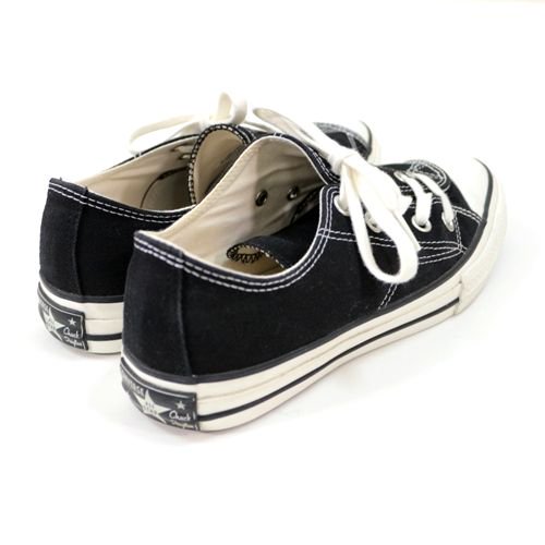 FUMITO GANRYU CONVERSE ALL STAR ASYMMETRY OX / FG 1SC900 US7 25.5cm ブラック -  ブランド古着買取・販売unstitchオンラインショップ