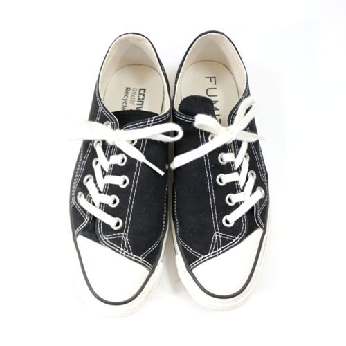 FUMITO GANRYU CONVERSE ALL STAR ASYMMETRY OX / FG 1SC900 US7 25.5cm ブラック -  ブランド古着買取・販売unstitchオンラインショップ