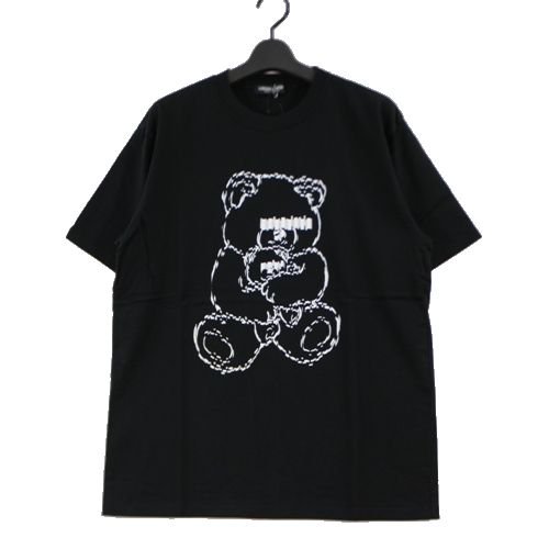 UNDERCOVER アンダーカバー 23SS TEE Shred UBEAR_KK KOUSUKE KAWAMURA 目隠しベア Tシャツ 3  ブラック - ブランド古着買取・販売unstitchオンラインショップ