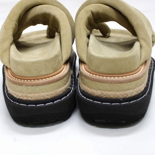 sacai サカイ 23SS Multiple Sole Sandals クロスストラップ ボリュームソール サンダル 37 ベージュ -  ブランド古着買取・販売unstitchオンラインショップ