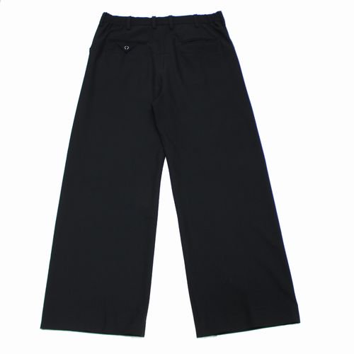 SUNSEA サンシー 20SS SNM-BLUE2 WIDE STRAIGHT PANTS パンツ 2 ブラック -  ブランド古着買取・販売unstitchオンラインショップ