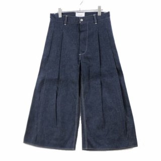 SOUMO  Cropped Tuck Wide Trousers 磻 ѥ 01 ǥ