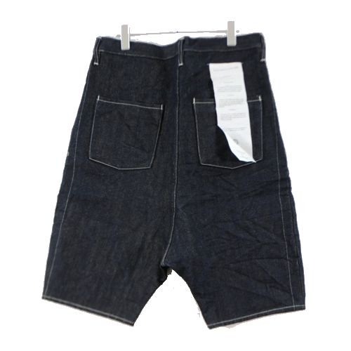 SOUMO ソウモ 2020 SUPER LOW TENSION PAPER DENIM The high rise denim shorts デニム  ショートパンツ 01 - ブランド古着買取・販売unstitchオンラインショップ