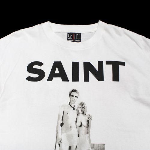 SAINT MICHAEL The Kid LAROI S/S TEE Lサイズ ブラック SM-A23