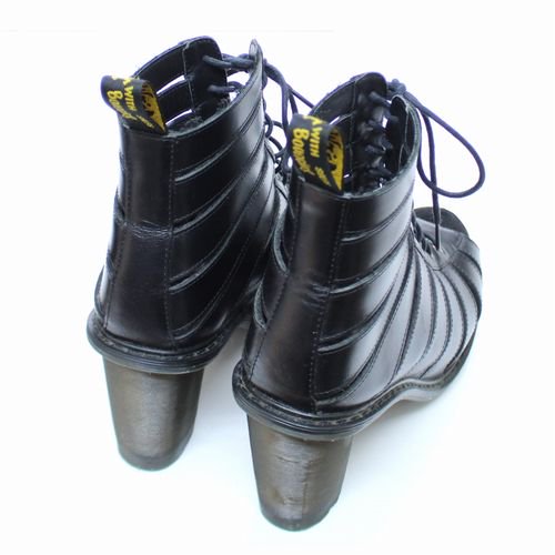 Dr.Martens ドクターマーチン EMILYANN ハイヒール ブーツ サンダル UK6 ブラック -  ブランド古着買取・販売unstitchオンラインショップ