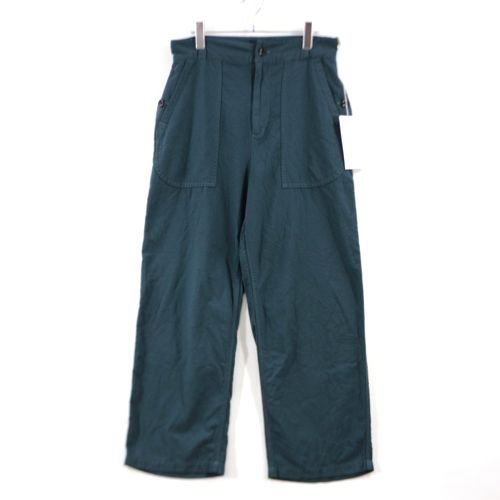 Dhal ダル Filled Spun Ester Baker Pants 縮絨パンツ M グリーン系 -  ブランド古着買取・販売unstitchオンラインショップ