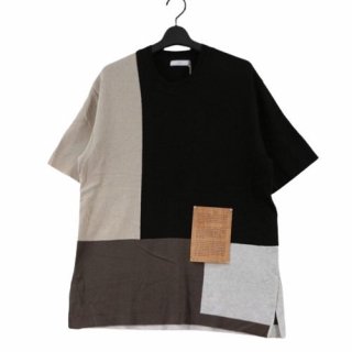 Kheiki  23SS Colour Block Sweater Ⱦµ˥å 01 ֥å