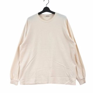 AURALEE BEAUTY&YOUTH  ꡼ 21SS LUSTER PLAITING L/S TEE 󥰥꡼ T 4 ١