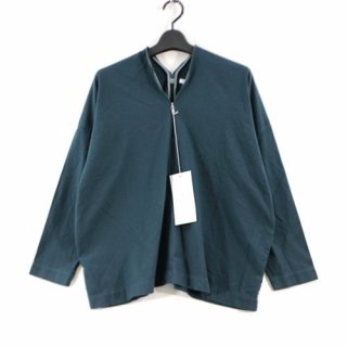 Dhal  Filled Spun Ester Zip Shirt 尥 ֥롼