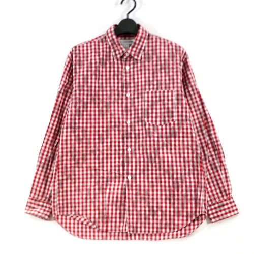 COMME des GARCONS SHIRT コムデギャルソンシャツ 20SS Mixed Print Shirt ギンガムチェックシャツ -  ブランド古着買取・販売unstitchオンラインショップ