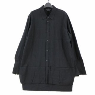 ESSAY å 17SS LONG DRESS SHIRT 󥰥 S ֥å