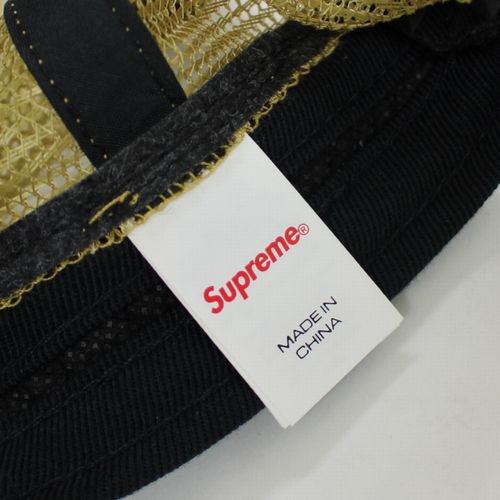 Supreme シュプリーム 24SS Toy Machine Mesh Back 5-panel メッシュキャップ ベージュ -  ブランド古着買取・販売unstitchオンラインショップ