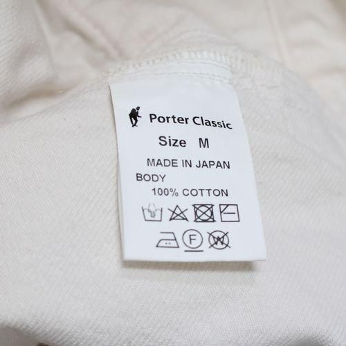 PORTER CLASSIC ポーター クラシック 19SS SUMMER WHITE PANTS