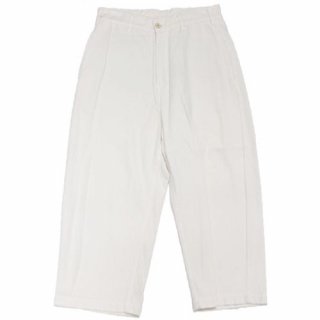 PORTER CLASSIC ݡ 饷å 19SS SUMMER WHITE PANTS ޡ 磻ɥѥ M ۥ磻