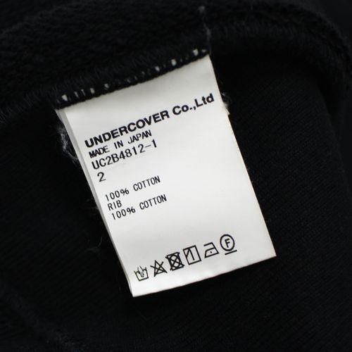 UNDERCOVER 脇フライスHOODIE PSYCHOJQパッチパーカー UNDERCOVER アンダーカバー 22AW 脇フライスHOODIE PSYCHOJQ