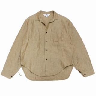 SUNSEA 󥷡 22SS BANGLADESH LINEN w/  JOHNNY D. SHIRT  3 ١