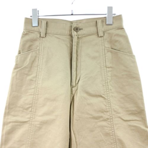 Steven Alan スティーブンアラン COTTON TWILL PANTS コットンツイルパンツ L ベージュ -  ブランド古着買取・販売unstitchオンラインショップ