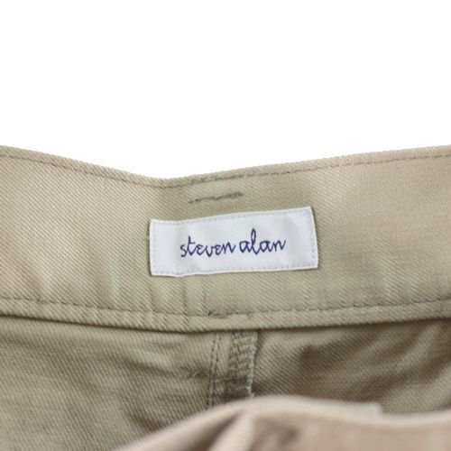 Steven Alan スティーブンアラン COTTON TWILL PANTS コットンツイルパンツ L ベージュ -  ブランド古着買取・販売unstitchオンラインショップ