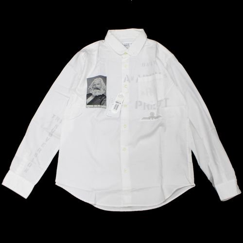 PEEL&LIFT × fragment design the POOL aoyama 2014 anarchy shirt アナーキー シャツ M  ホワイト - ブランド古着買取・販売unstitchオンラインショップ