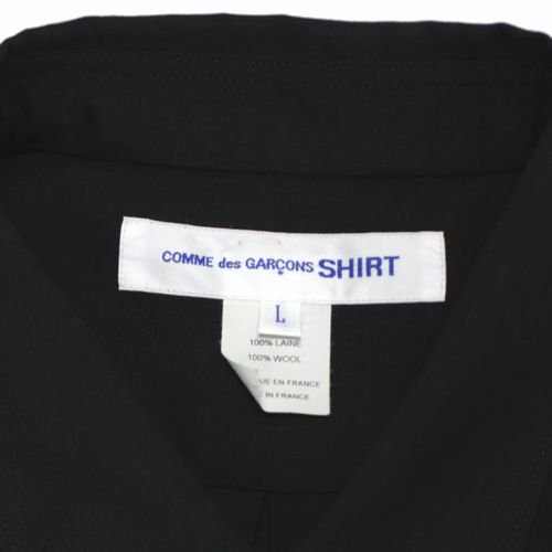 COMME des GARCONS SHIRT FOREVER コム デ ギャルソン シャツ フォーエバー Wool Suit Wide  Classic Shirt - ブランド古着買取・販売unstitchオンラインショップ