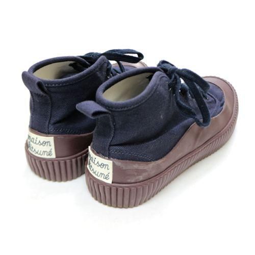 【関税込み】Maison Kitsune ネイビー スニーカー ネイビー（紺）系 MAISON KITSUNE(メゾンキツネ) スニーカー
