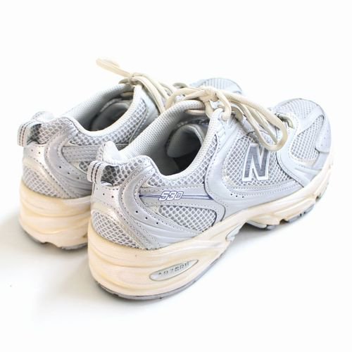 New Balance ニューバランス MR530VS スニーカー 24cm シルバー - ブランド古着買取・販売unstitchオンラインショップ