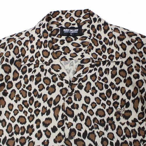 RUDE GALLERY ルード ギャラリー 24SS LEO OPEN COLLAR SHIRT レオパード オープンカラー 半袖シャツ 3 -  ブランド古着買取・販売unstitchオンラインショップ