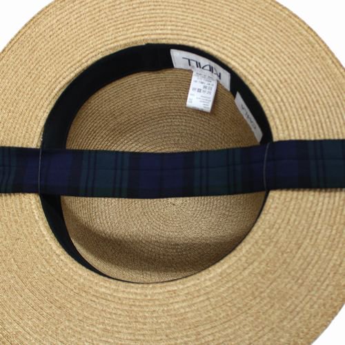 KIDILL × CA4LA 23SS STRAW BOWLER HAT ストローハット ベージュ -  ブランド古着買取・販売unstitchオンラインショップ