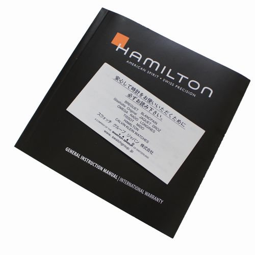 HAMILTON ハミルトン ナノユニバース 別注 カーキフィールド オート 腕時計 H893050 ブラック -  ブランド古着買取・販売unstitchオンラインショップ