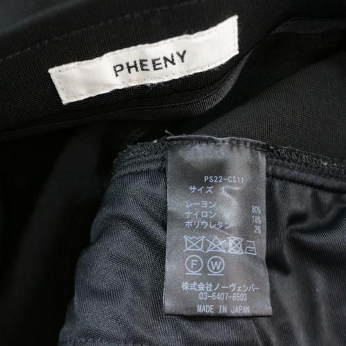 PHEENY フィニー 22SS Rayon nylon ponte flared pants パンツ 1 PHEENY フィニー 22SS Rayon nylon ponte flared pants パンツ 1