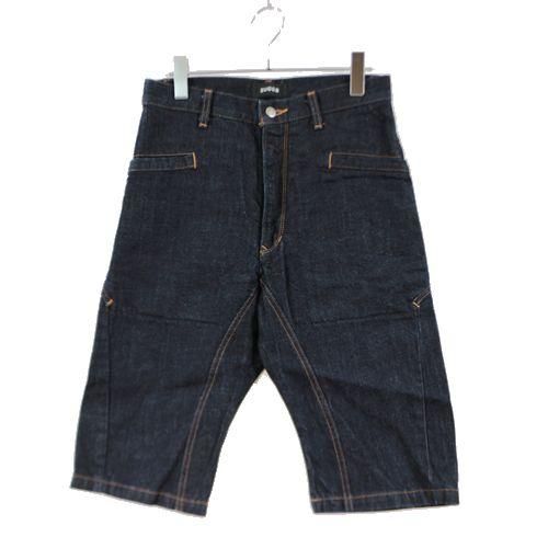 ZUCCa ズッカ デニム ショートパンツ S インディゴ - ブランド