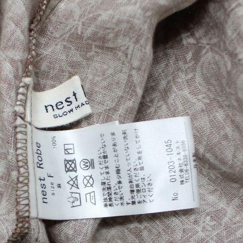 nest Robe ネスト ローブ 20AW フリルカラー Bloomsbury